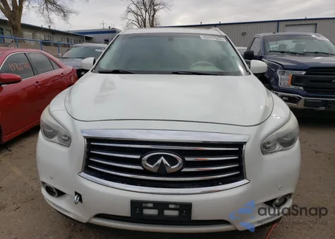 2013 Infiniti Jx35 z USA, uszkodzony, nr VIN 5N1AL0MM4DC316140
